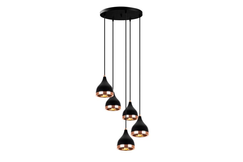 Taklampa Soodne Svart / Koppar - Koppar/Svart - Belysning & el - Inomhusbelysning & lampor - Taklampa & takbelysning - Pendellampor & hänglampor