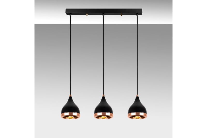 Taklampa Soodne Svart / Koppar - Koppar/Svart - Belysning & el - Inomhusbelysning & lampor - Taklampa & takbelysning - Pendellampor & hänglampor