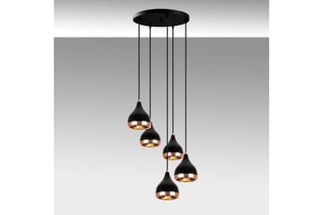 Taklampa Soodne Svart / Koppar - Koppar/Svart - Belysning & el - Inomhusbelysning & lampor - Taklampa & takbelysning - Pendellampor & hänglampor