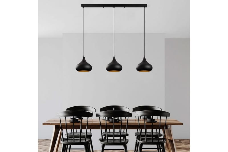 Taklampa Sorna Svart - Svart - Belysning & el - Inomhusbelysning & lampor - Taklampa & takbelysning - Pendellampor & hänglampor