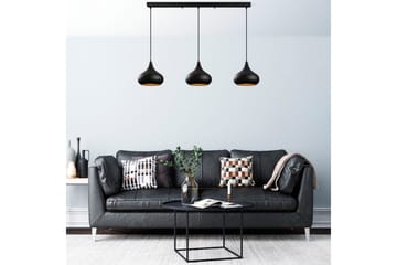 Taklampa Sorna Svart - Svart - Belysning & el - Inomhusbelysning & lampor - Taklampa & takbelysning - Pendellampor & hänglampor