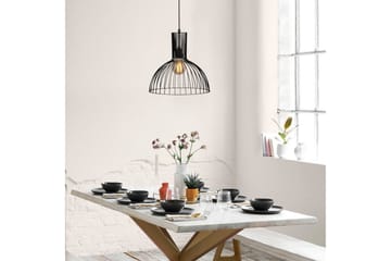 Taklampa Sourab Ljus Svart - Svart - Belysning & el - Inomhusbelysning & lampor - Taklampa & takbelysning - Pendellampor & hänglampor