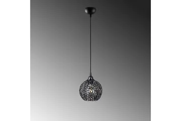 Taklampa Souvik Svart - 17 x 17 x 118 cm - Belysning & el - Inomhusbelysning & lampor - Taklampa & takbelysning - Pendellampor & hänglampor