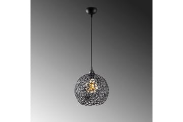 Taklampa Souvik Svart - 25 x 25 x 126 cm - Belysning & el - Inomhusbelysning & lampor - Taklampa & takbelysning - Pendellampor & hänglampor
