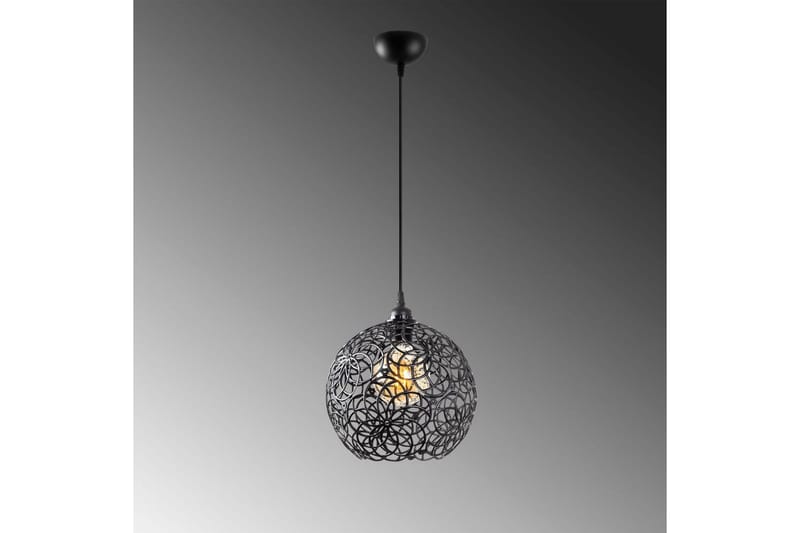 Taklampa Souvik Svart - 25 x 25 x 126 cm - Belysning & el - Inomhusbelysning & lampor - Taklampa & takbelysning - Pendellampor & hänglampor