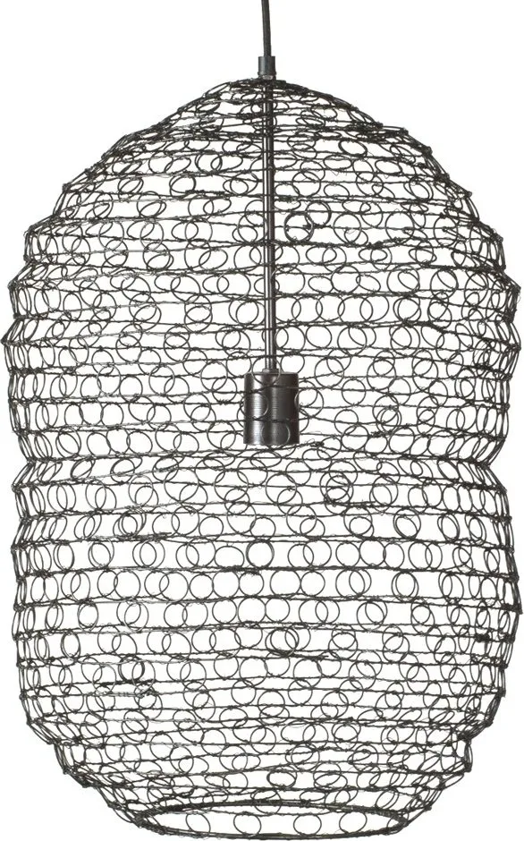 Taklampa Spring IL010836 58 cm, Krom/Silver