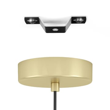 Taklampa Stillington - Svart/Guld - Belysning & el - Inomhusbelysning & lampor - Taklampa & takbelysning - Pendellampor & hänglampor