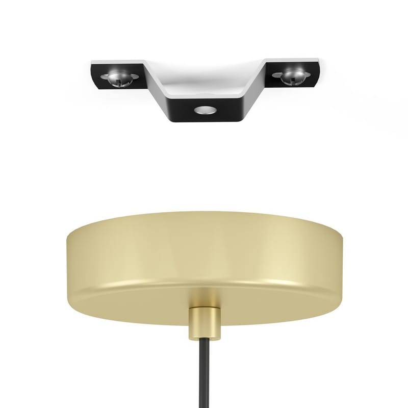 Taklampa Stillington - Svart/Guld - Belysning & el - Inomhusbelysning & lampor - Taklampa & takbelysning - Pendellampor & hänglampor