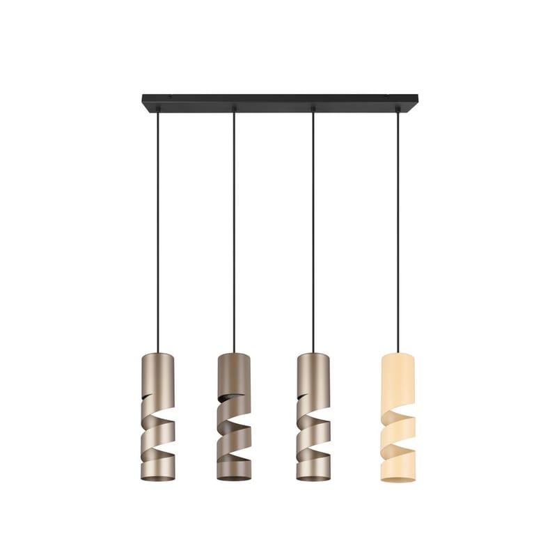 Taklampa Stream - 4 lampor, Mångfärgad - Belysning & el - Inomhusbelysning & lampor - Taklampa & takbelysning - Pendellampor & hänglampor