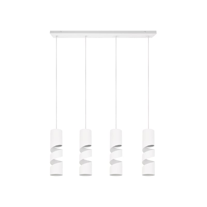 Taklampa Stream - 4 lampor, Mattvit - Belysning & el - Inomhusbelysning & lampor - Taklampa & takbelysning - Pendellampor & hänglampor