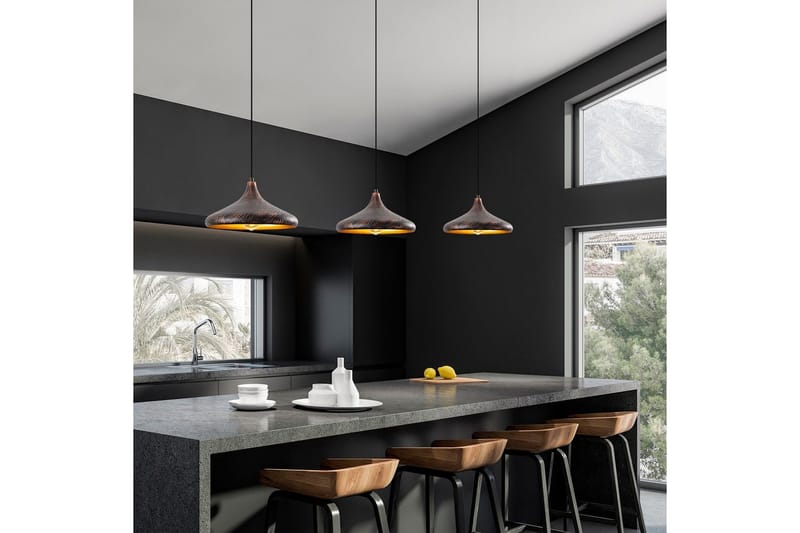 Taklampa Subesh Mörk Antik - Mörk Antik - Belysning & el - Inomhusbelysning & lampor - Taklampa & takbelysning - Pendellampor & hänglampor