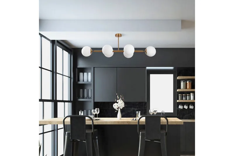 Taklampa Subin Vintage 110 x 40 x 35 cm - 110 x 40 x 35 cm - Belysning & el - Inomhusbelysning & lampor - Taklampa & takbelysning - Plafond