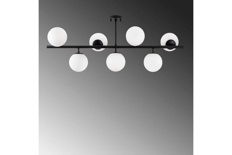 Taklampa Subin Platt Svart / Vit - Svart / Vit - Belysning & el - Inomhusbelysning & lampor - Taklampa & takbelysning - Pendellampor & hänglampor