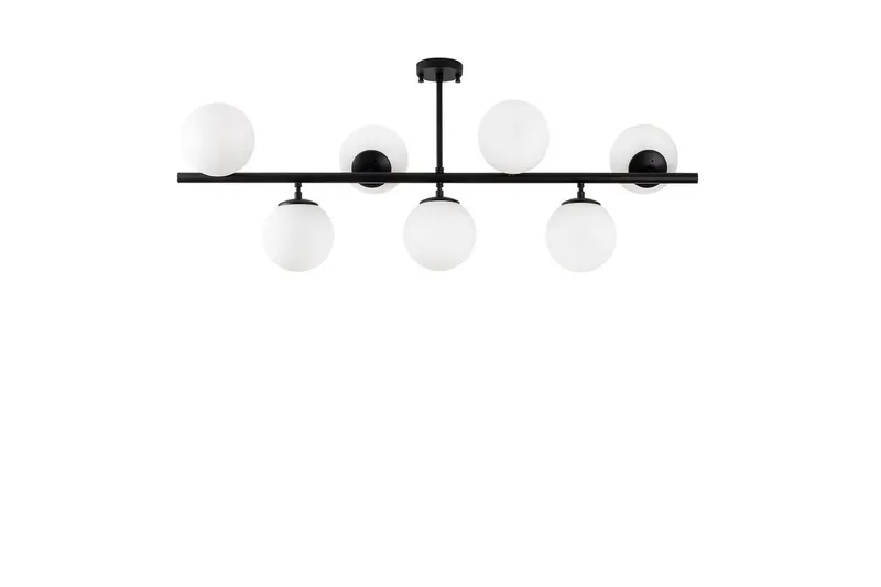 Taklampa Subin Platt Svart / Vit - Svart / Vit - Belysning & el - Inomhusbelysning & lampor - Taklampa & takbelysning - Pendellampor & hänglampor