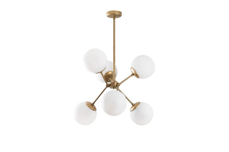 Taklampa Sudasalle Annan Rany / Vit - Guld/Vit - Belysning & el - Inomhusbelysning & lampor - Taklampa & takbelysning - Pendellampor & hänglampor