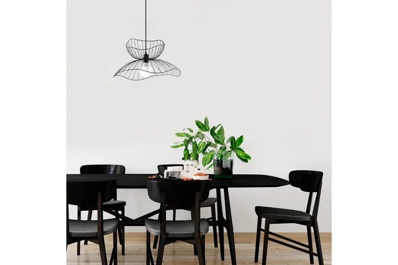 Taklampa Sudaskey Två Svart - Svart - Belysning & el - Inomhusbelysning & lampor - Taklampa & takbelysning - Pendellampor & hänglampor