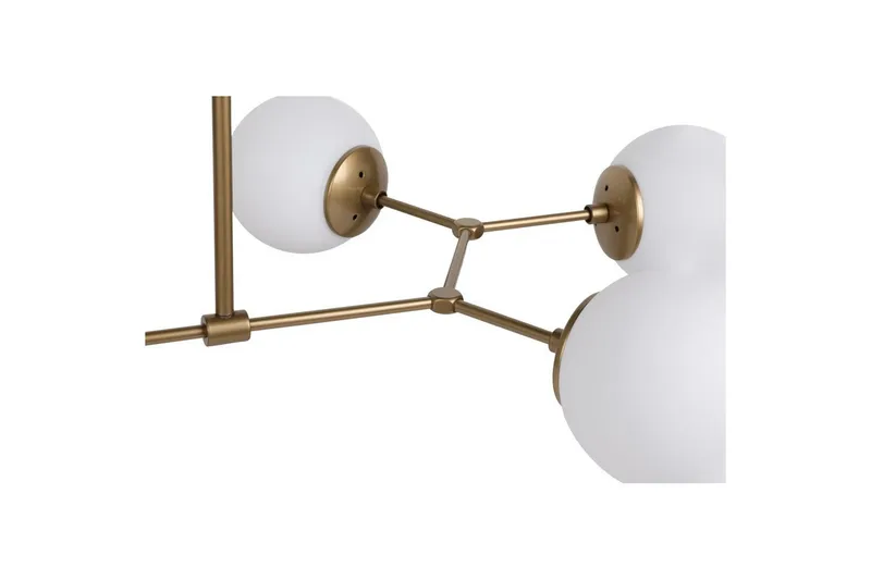 Taklampa Sudatoor Fibran Gul / Vit - Gul / Vit - Belysning & el - Inomhusbelysning & lampor - Taklampa & takbelysning - Pendellampor & hänglampor