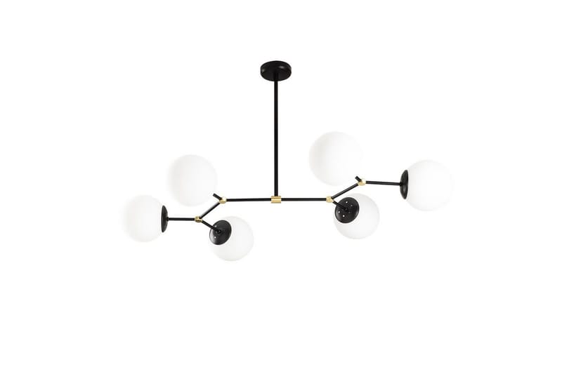 Taklampa Sudatoor Fibran Svart / Vit - Svart / Vit - Belysning & el - Inomhusbelysning & lampor - Taklampa & takbelysning - Pendellampor & hänglampor