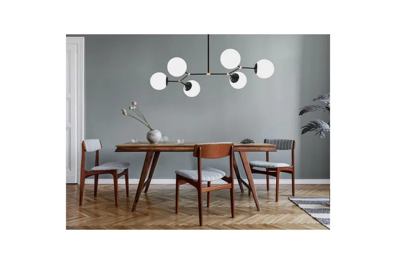 Taklampa Sudatoor Fibran Svart / Vit - Svart / Vit - Belysning & el - Inomhusbelysning & lampor - Taklampa & takbelysning - Pendellampor & hänglampor