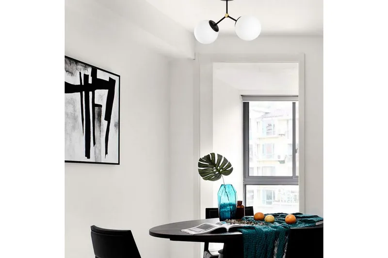 Taklampa Sudatoor Svart / Vit - Svart / Vit - Belysning & el - Inomhusbelysning & lampor - Taklampa & takbelysning - Plafond