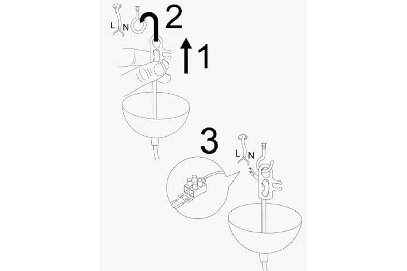 Taklampa Suenaga Svart / Rany - Guld/Svart - Belysning & el - Inomhusbelysning & lampor - Taklampa & takbelysning - Pendellampor & hänglampor