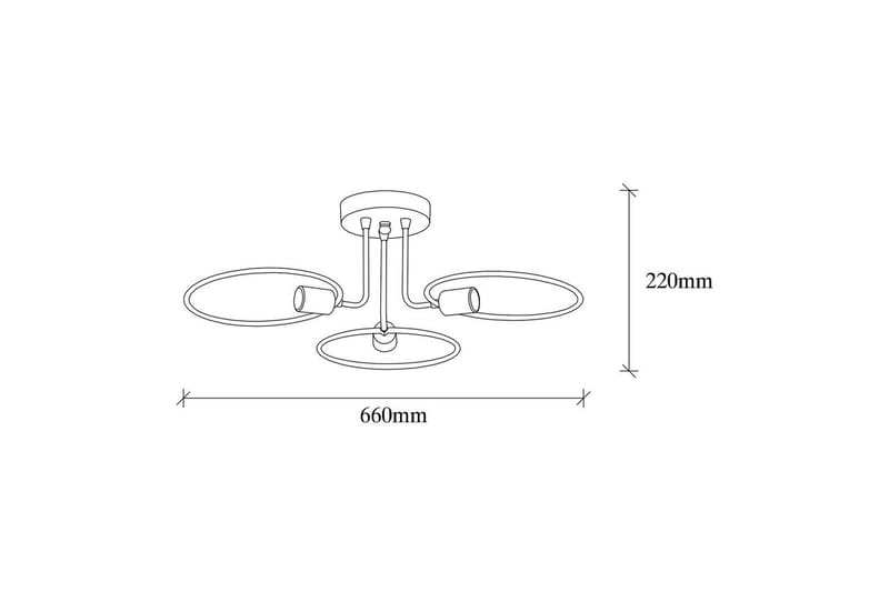 Taklampa Sufia svart - Svart - Belysning & el - Inomhusbelysning & lampor - Taklampa & takbelysning - Pendellampor & hänglampor