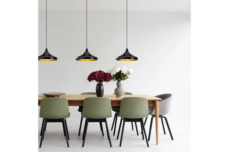 Taklampa Suna Svart - Svart - Belysning & el - Inomhusbelysning & lampor - Taklampa & takbelysning - Pendellampor & hänglampor