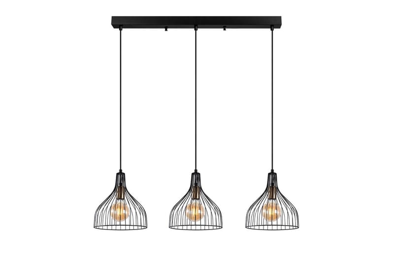 Taklampa Talnor Horizontal Three - Brons/Svart - Belysning & el - Inomhusbelysning & lampor - Taklampa & takbelysning - Pendellampor & hänglampor