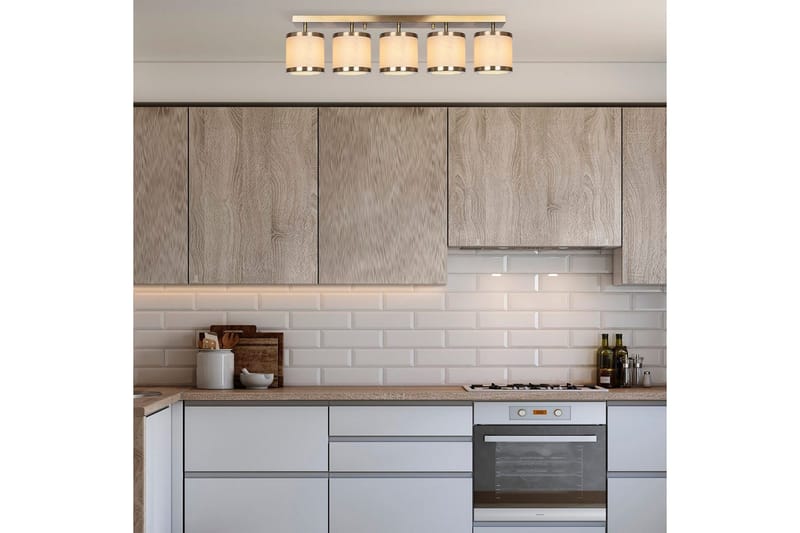 Taklampa Talra Five Vintage - Guld - Belysning & el - Inomhusbelysning & lampor - Taklampa & takbelysning - Plafond