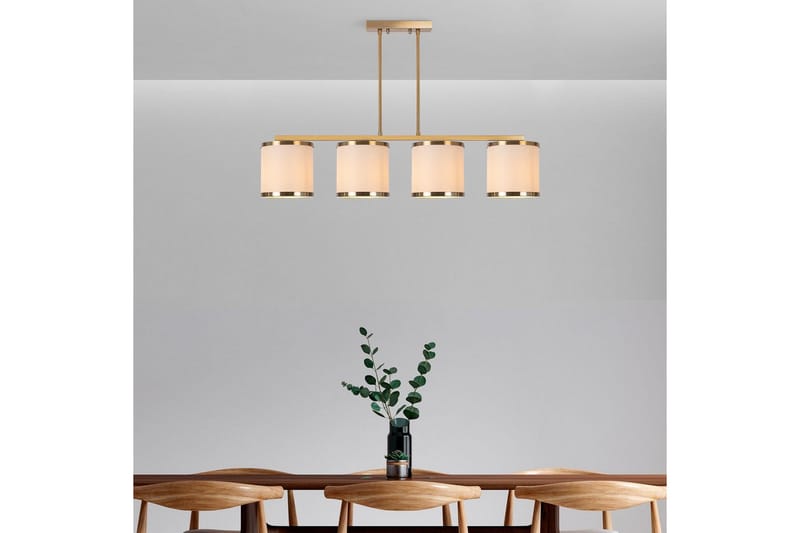 Taklampa Talra Vintage Horizontal - Guld - Belysning & el - Inomhusbelysning & lampor - Taklampa & takbelysning - Pendellampor & hänglampor