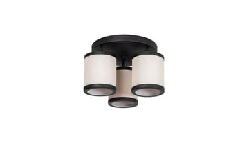 Taklampa Talrayo Svart / Vit - Svart / Vit - Belysning & el - Inomhusbelysning & lampor - Taklampa & takbelysning - Plafond