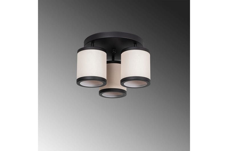 Taklampa Talrayo Svart / Vit - Svart / Vit - Belysning & el - Inomhusbelysning & lampor - Taklampa & takbelysning - Plafond