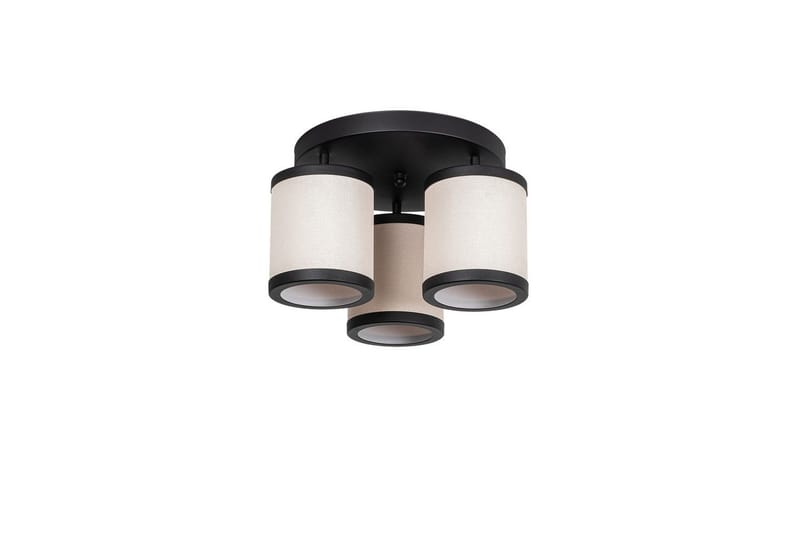 Taklampa Talrayo Svart / Vit - Svart / Vit - Belysning & el - Inomhusbelysning & lampor - Taklampa & takbelysning - Plafond