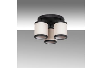 Taklampa Talrayo Svart / Vit - Svart / Vit - Belysning & el - Inomhusbelysning & lampor - Taklampa & takbelysning - Plafond