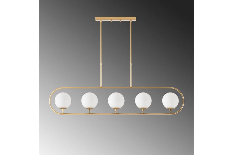 Taklampa Thalara Glansig Rany Fem sockel - Guld - Belysning & el - Inomhusbelysning & lampor - Taklampa & takbelysning - Pendellampor & hänglampor