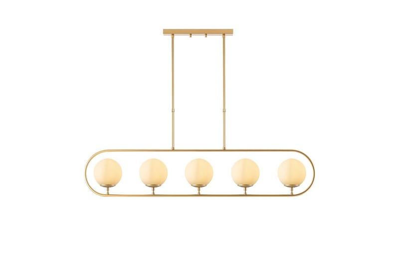 Taklampa Thalara Glansig Rany Fem sockel - Guld - Belysning & el - Inomhusbelysning & lampor - Taklampa & takbelysning - Pendellampor & hänglampor