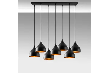 Taklampa Thela Seven Svart - Svart - Belysning & el - Inomhusbelysning & lampor - Taklampa & takbelysning - Pendellampor & hänglampor