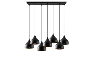 Taklampa Thela Seven Svart - Svart - Belysning & el - Inomhusbelysning & lampor - Taklampa & takbelysning - Pendellampor & hänglampor