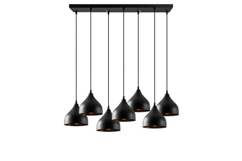 Taklampa Thela Seven Svart - Svart - Belysning & el - Inomhusbelysning & lampor - Taklampa & takbelysning - Pendellampor & hänglampor