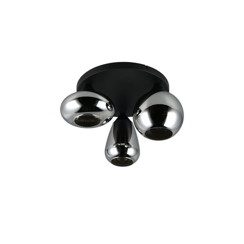 Taklampa TRIO Lumina - 3 lampor, Kromad - Belysning & el - Inomhusbelysning & lampor - Taklampa & takbelysning - Kristallkrona & takkrona