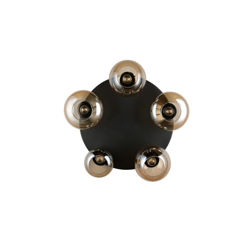 Taklampa TRIO Lumina - 5 lampor, Bärnsten - Belysning & el - Inomhusbelysning & lampor - Taklampa & takbelysning - Kristallkrona & takkrona