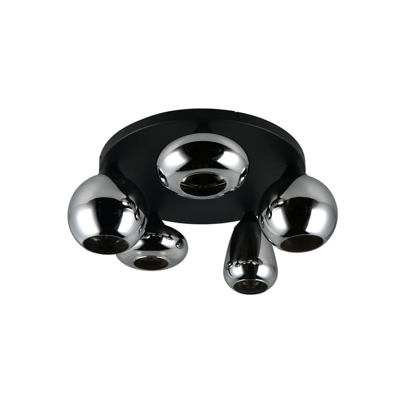 Taklampa TRIO Lumina - 5 lampor, Kromad - Belysning & el - Inomhusbelysning & lampor - Taklampa & takbelysning - Kristallkrona & takkrona