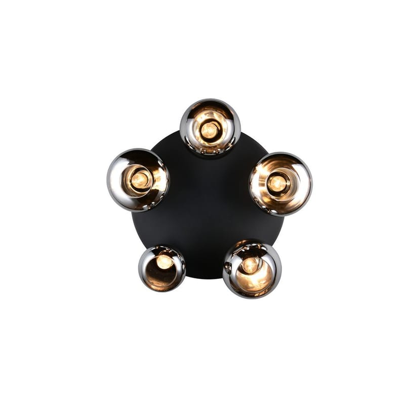 Taklampa TRIO Lumina - 5 lampor, Kromad - Belysning & el - Inomhusbelysning & lampor - Taklampa & takbelysning - Kristallkrona & takkrona