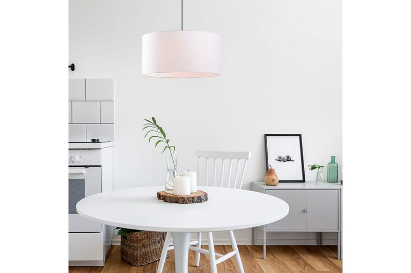 Taklampa Umber Vit - 50 x 50 cm - Belysning & el - Inomhusbelysning & lampor - Taklampa & takbelysning - Pendellampor & hänglampor