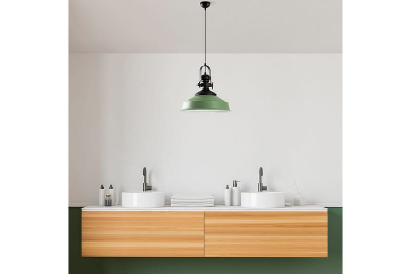Taklampa Uvra Grön - Grön - Belysning & el - Inomhusbelysning & lampor - Taklampa & takbelysning - Pendellampor & hänglampor