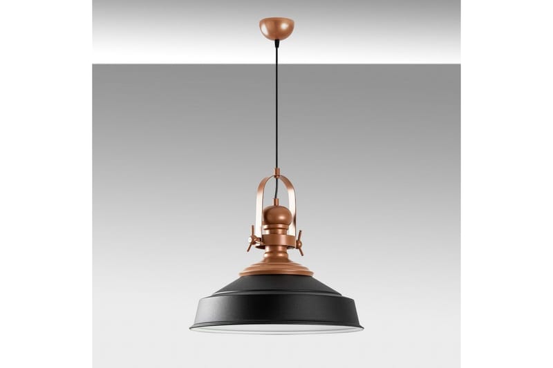 Taklampa Uvra Svart - Svart - Belysning & el - Inomhusbelysning & lampor - Taklampa & takbelysning - Pendellampor & hänglampor