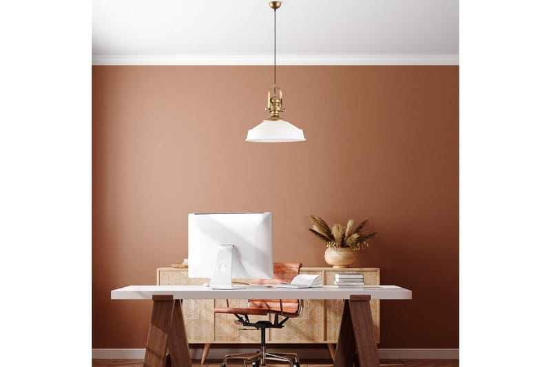 Taklampa Uvra Vit - Vit - Belysning & el - Inomhusbelysning & lampor - Taklampa & takbelysning - Pendellampor & hänglampor