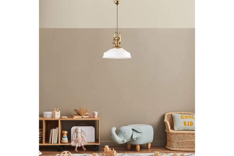 Taklampa Uvra Vit - Vit - Belysning & el - Inomhusbelysning & lampor - Taklampa & takbelysning - Pendellampor & hänglampor