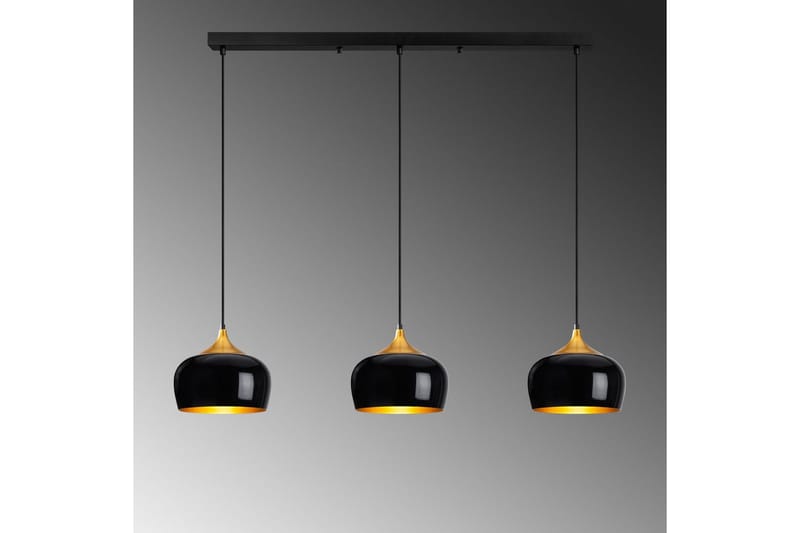 Taklampa Valen Svart - Svart - Belysning & el - Inomhusbelysning & lampor - Taklampa & takbelysning - Pendellampor & hänglampor