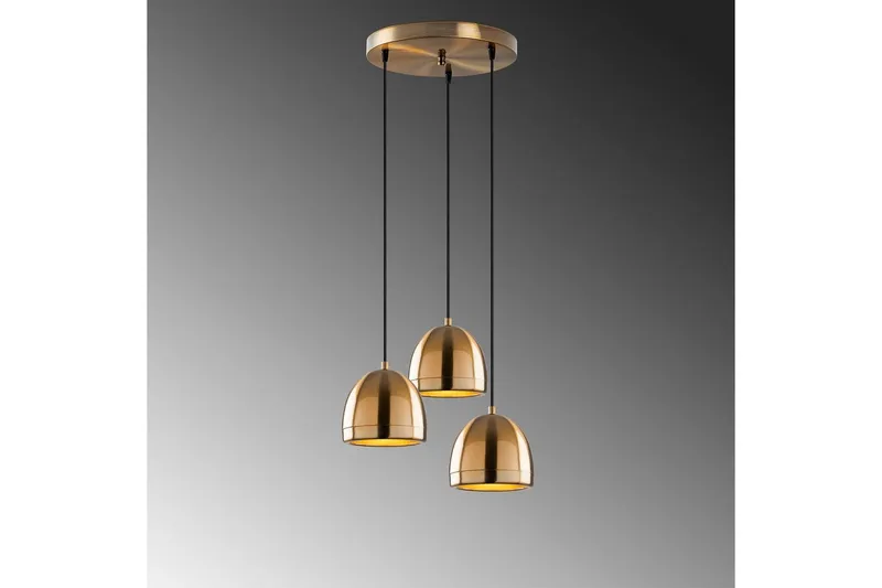 Taklampa Venor Rund Vintage - Koppar - Belysning & el - Inomhusbelysning & lampor - Taklampa & takbelysning - Pendellampor & hänglampor